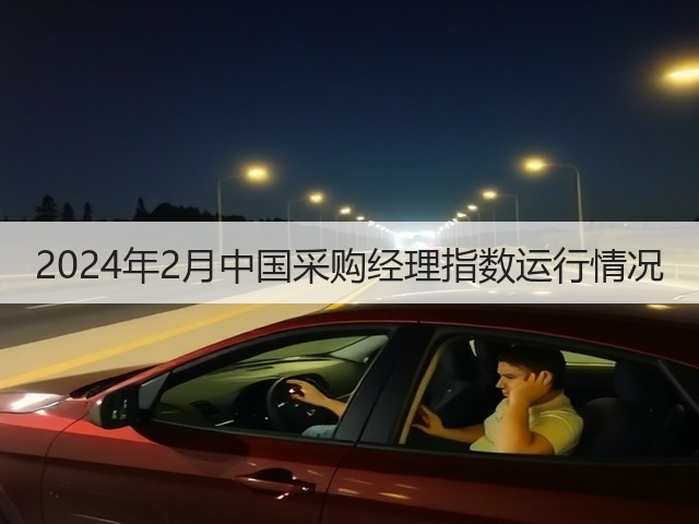 2024年2月中国采购经理指数运行情况(图2) 2024年2月中国采购经理指数运行情况(图2)