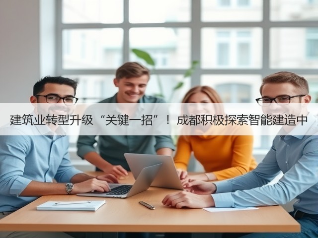 建筑业转型升级“关键一招”!成都积极探索智能建造中(图2) 建筑业转型升级“关键一招”!成都积极探索智能建造中(图2)