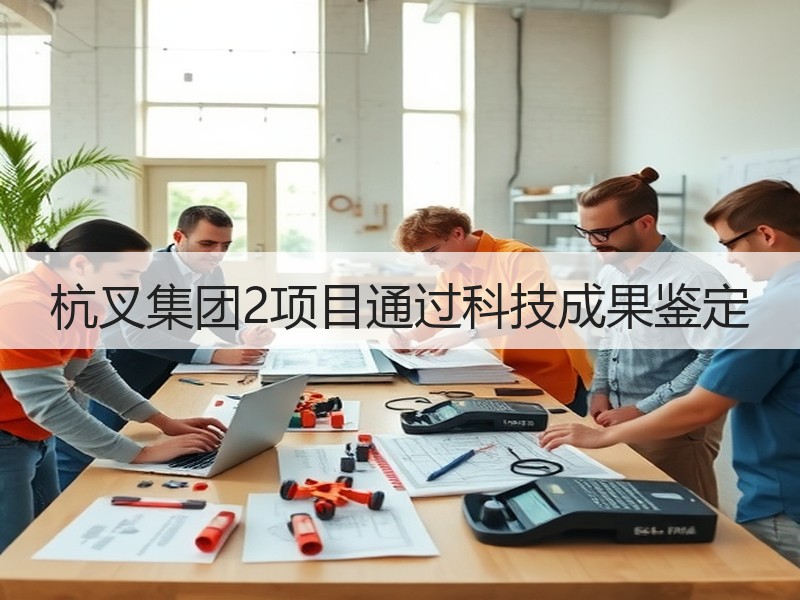 杭叉集团2项目通过科技成果鉴定