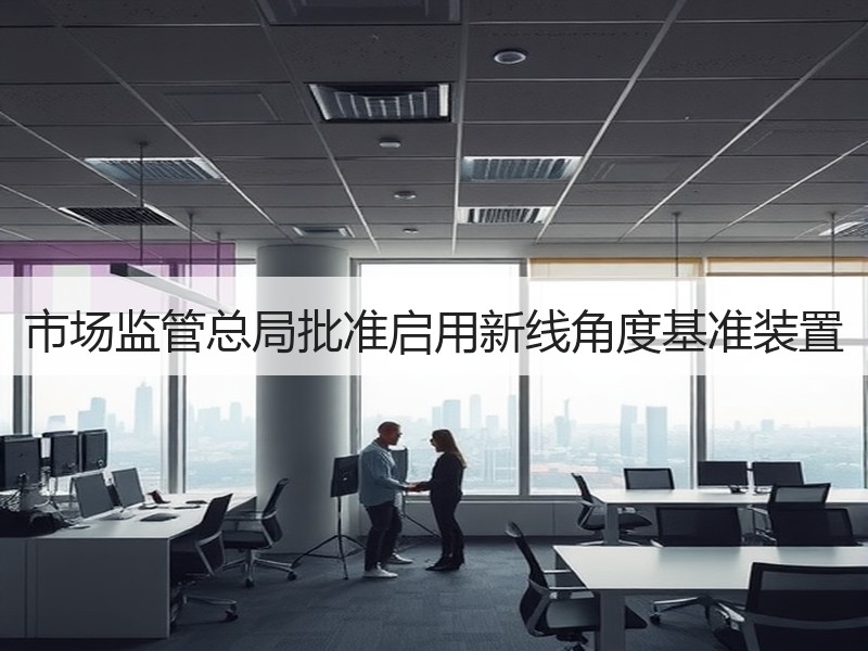 市场监管总局批准启用新线角度基准装置