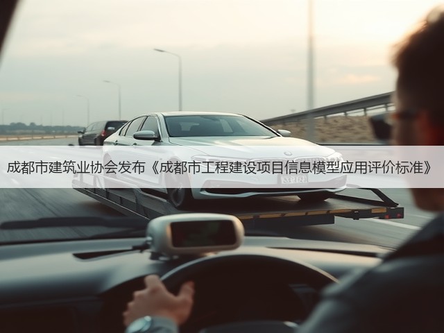 成都市建筑业协会发布《成都市工程建设项目信息模型应用评价标准》(图1)
