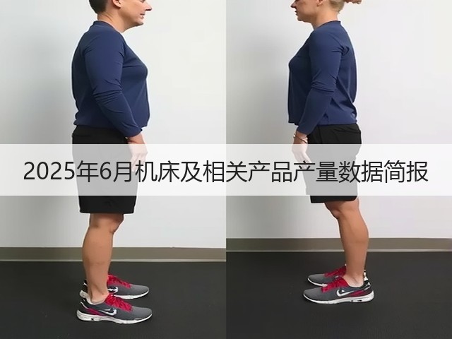 2025年6月机床及相关产品产量数据简报(图1) 2025年6月机床及相关产品产量数据简报(图1)
