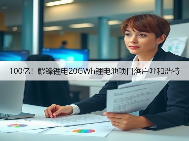 100亿！赣锋锂电20GWh锂电池项目落户呼和浩特(图3)