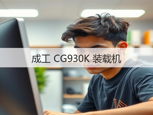 成工 CG930K 装载机(图2) 成工 CG930K 装载机(图2)