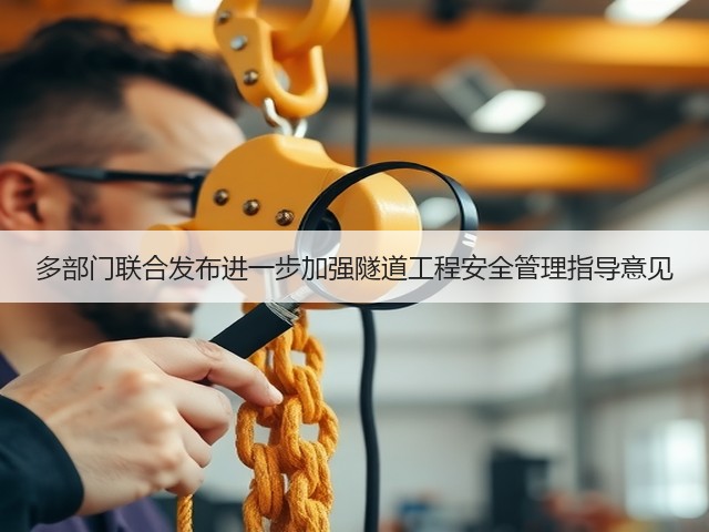 多部门联合发布进一步加强隧道工程安全管理指导意见(图1) 多部门联合发布进一步加强隧道工程安全管理指导意见(图1)