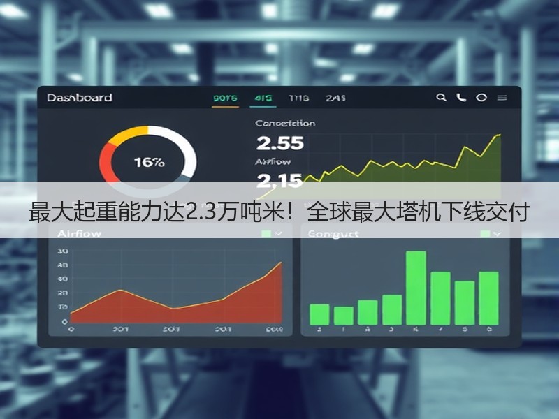 最大起重能力达2.3万吨米!全球最大塔机下线交付 最大起重能力达2.3万吨米!全球最大塔机下线交付