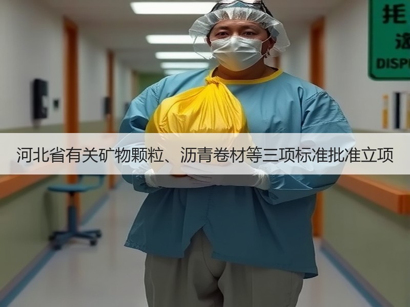 河北省有关矿物颗粒、沥青卷材等三项标准批准立项