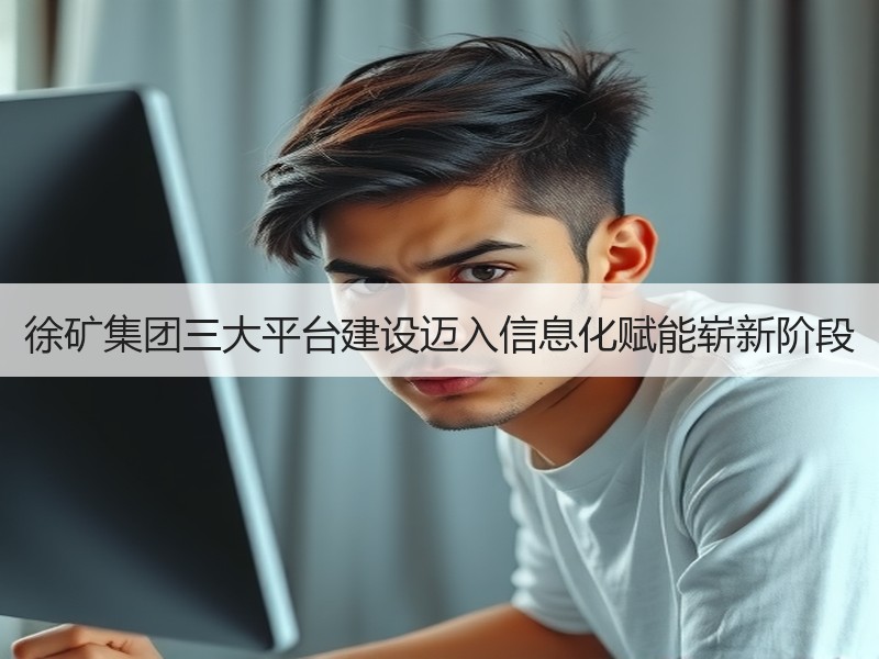 徐矿集团三大平台建设迈入信息化赋能崭新阶段