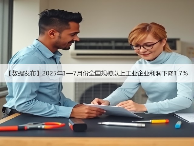 【数据发布】2025年1—7月份全国规模以上工业企业利润下降1.7%(图3)