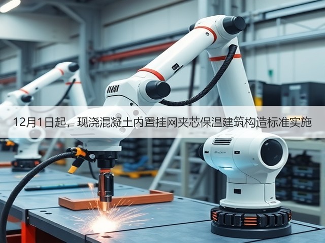 12月1日起，现浇混凝土内置挂网夹芯保温建筑构造标准实施(图1)