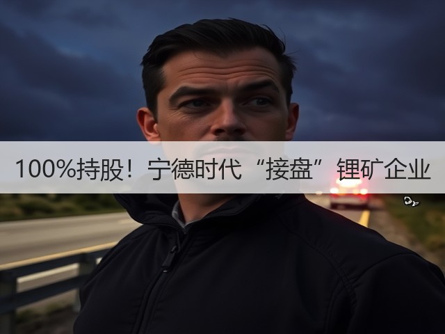100%持股!宁德时代“接盘”锂矿企业(图1) 100%持股!宁德时代“接盘”锂矿企业(图1)