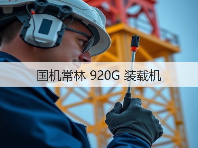 国机常林 920G 装载机(图1)