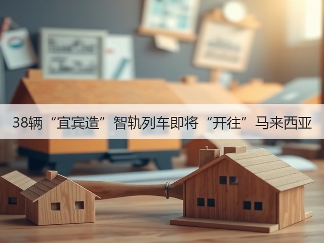 38辆“宜宾造”智轨列车即将“开往”马来西亚(图1) 38辆“宜宾造”智轨列车即将“开往”马来西亚(图1)