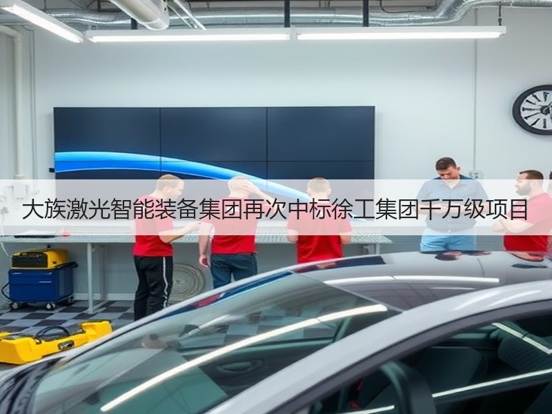 大族激光智能装备集团再次中标徐工集团千万级项目