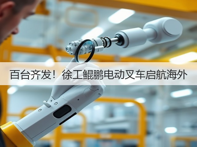 百台齐发!徐工鲲鹏电动叉车启航海外(图2) 百台齐发!徐工鲲鹏电动叉车启航海外(图2)