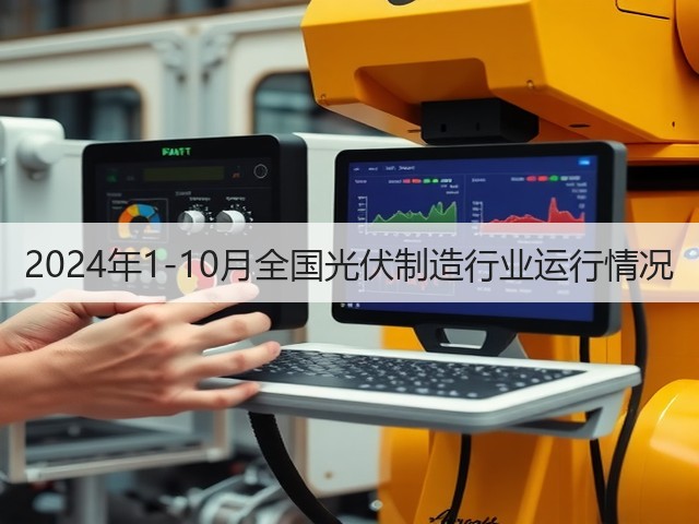 2024年1-10月全国光伏制造行业运行情况(图3) 2024年1-10月全国光伏制造行业运行情况(图3)