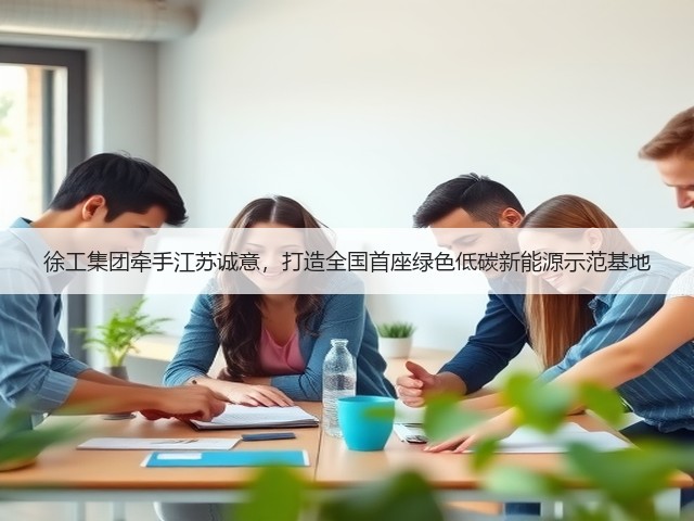 徐工集团牵手江苏诚意,打造全国首座绿色低碳新能源示范基地(图3) 徐工集团牵手江苏诚意,打造全国首座绿色低碳新能源示范基地(图3)
