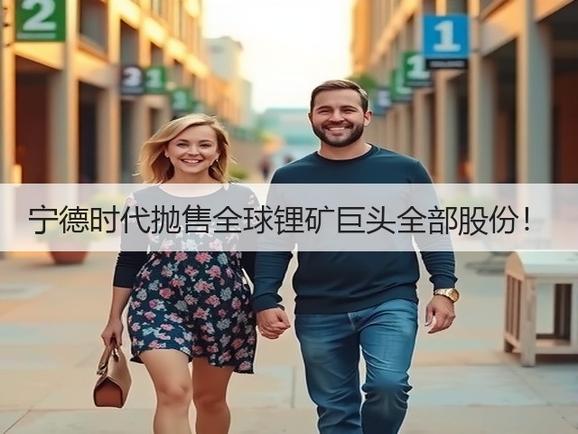 宁德时代抛售全球锂矿巨头全部股份！(图1)