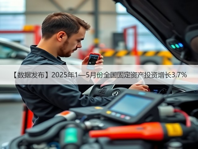 【数据发布】2025年1—5月份全国固定资产投资增长3.7%(图3) 【数据发布】2025年1—5月份全国固定资产投资增长3.7%(图3)