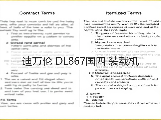 迪万伦 DL867国四 装载机(图1) 迪万伦 DL867国四 装载机(图1)