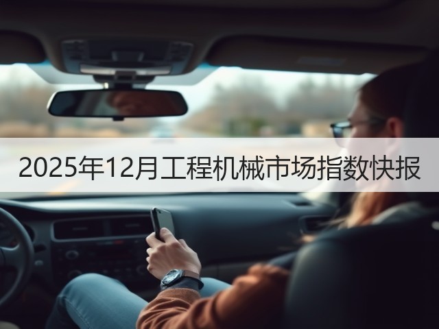 2025年12月工程机械市场指数快报(图3)