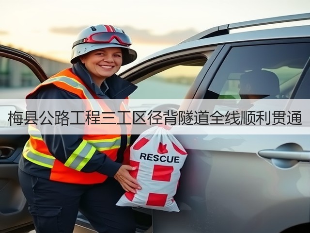 梅县公路工程三工区径背隧道全线顺利贯通(图2) 梅县公路工程三工区径背隧道全线顺利贯通(图2)