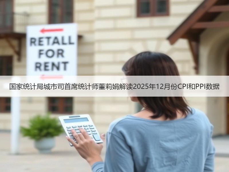 国家统计局城市司首席统计师董莉娟解读2025年12月份CPI和PPI数据 国家统计局城市司首席统计师董莉娟解读2025年12月份CPI和PPI数据