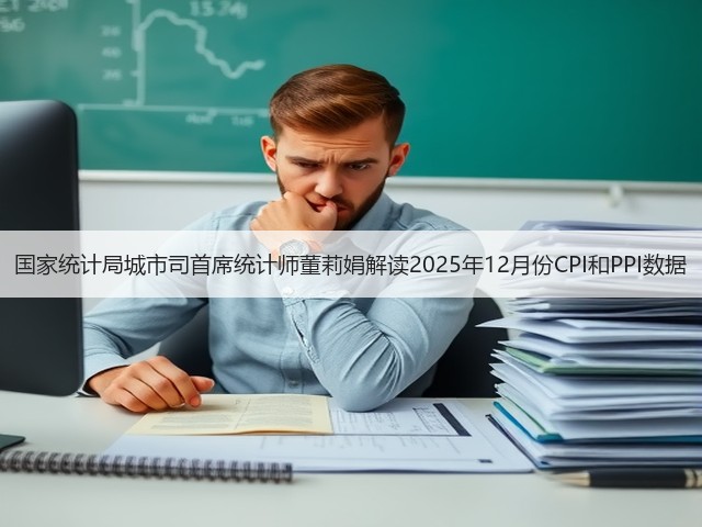 国家统计局城市司首席统计师董莉娟解读2025年12月份CPI和PPI数据(图2) 国家统计局城市司首席统计师董莉娟解读2025年12月份CPI和PPI数据(图2)