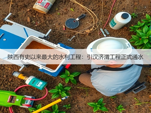 陕西有史以来最大的水利工程：引汉济渭工程正式通水(图1)