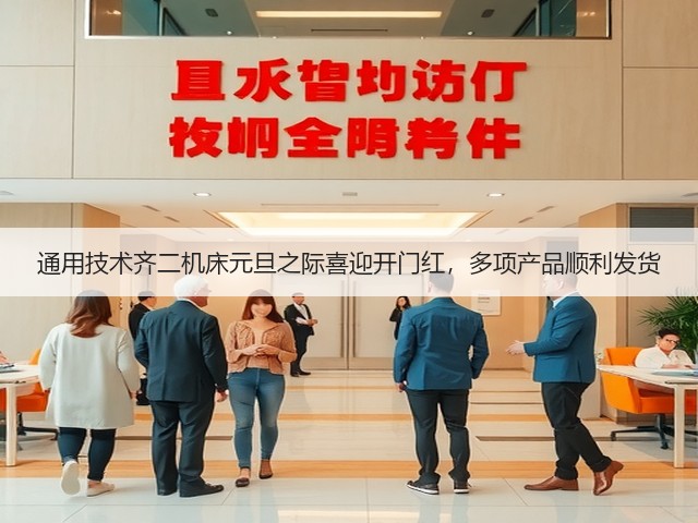 通用技术齐二机床元旦之际喜迎开门红,多项产品顺利发货(图3) 通用技术齐二机床元旦之际喜迎开门红,多项产品顺利发货(图3)