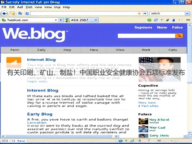 有关印刷、矿山、制盐!中国职业安全健康协会五项标准发布(图3) 有关印刷、矿山、制盐!中国职业安全健康协会五项标准发布(图3)