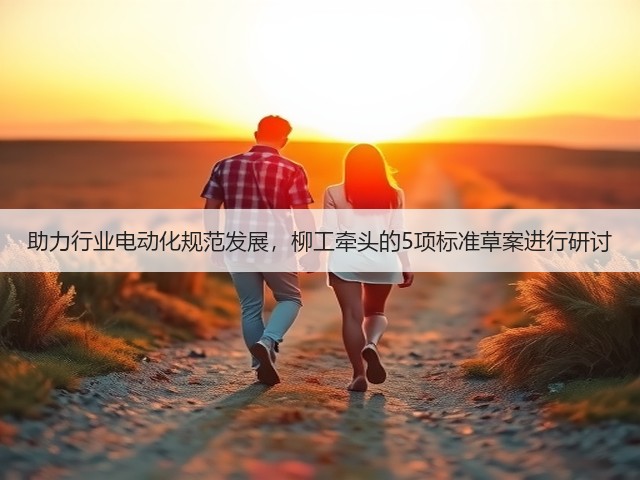 助力行业电动化规范发展，柳工牵头的5项标准草案进行研讨(图3)