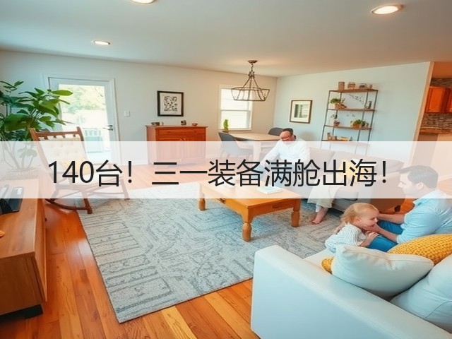 140台!三一装备满舱出海!(图2) 140台!三一装备满舱出海!(图2)