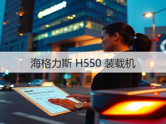 海格力斯 H550 装载机(图1) 海格力斯 H550 装载机(图1)