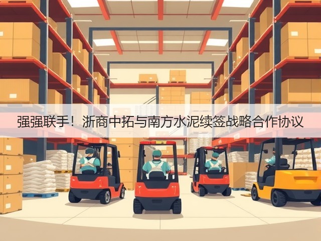 强强联手!浙商中拓与南方水泥续签战略合作协议(图1) 强强联手!浙商中拓与南方水泥续签战略合作协议(图1)