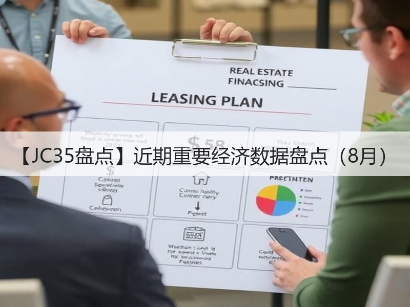 【JC35盘点】近期重要经济数据盘点(8月) 【JC35盘点】近期重要经济数据盘点(8月)