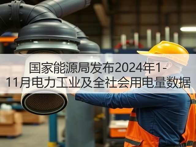 国家能源局发布2024年1-11月电力工业及全社会用电量数据(图1) 国家能源局发布2024年1-11月电力工业及全社会用电量数据(图1)