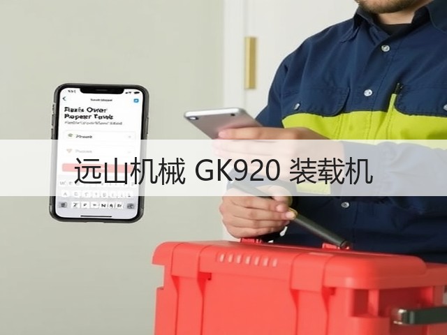 远山机械 GK920 装载机(图3) 远山机械 GK920 装载机(图3)