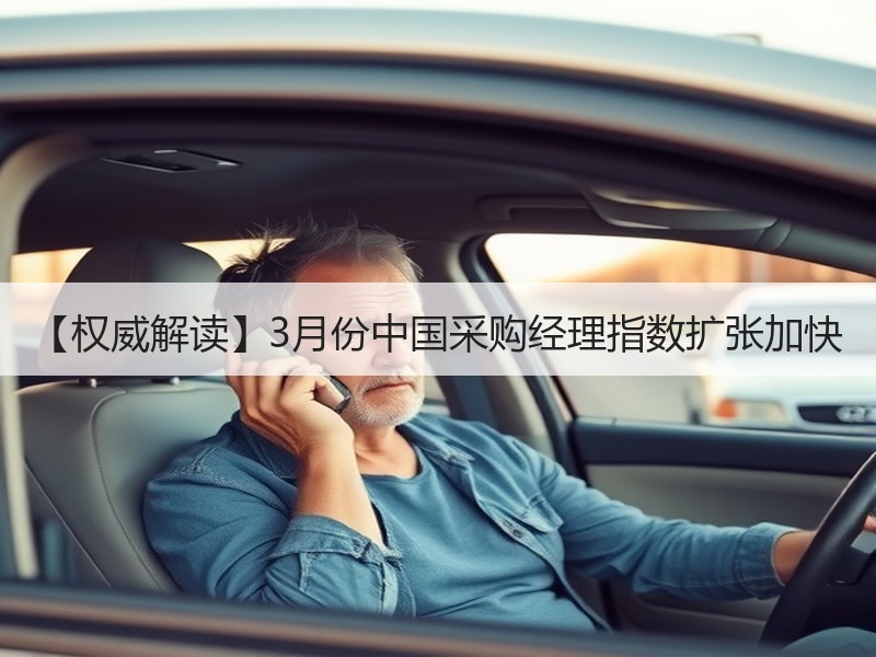 【权威解读】3月份中国采购经理指数扩张加快