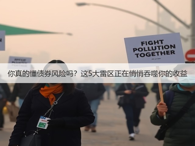 你真的懂债券风险吗?这5大雷区正在悄悄吞噬你的收益(图1) 你真的懂债券风险吗?这5大雷区正在悄悄吞噬你的收益(图1)