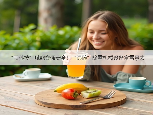 “黑科技”赋能交通安全!“跟随”除雪机械设备赏雪景去(图2) “黑科技”赋能交通安全!“跟随”除雪机械设备赏雪景去(图2)