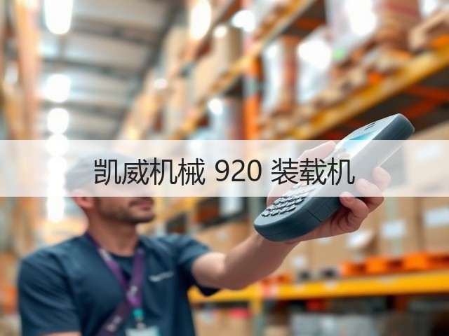 凯威机械 920 装载机(图2)