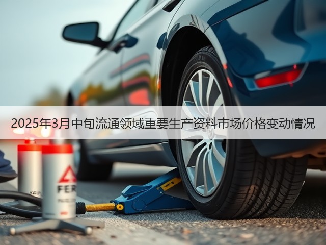 2025年3月中旬流通领域重要生产资料市场价格变动情况(图1)