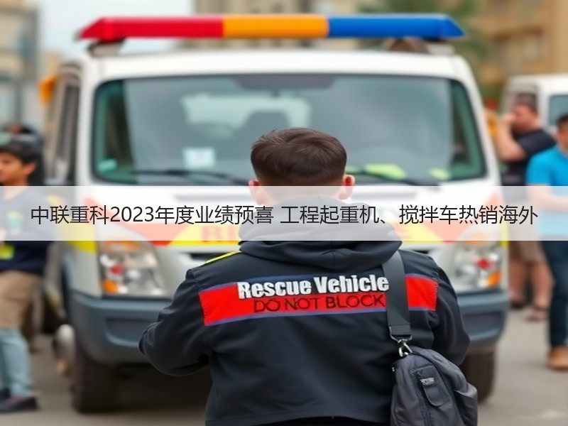 中联重科2023年度业绩预喜 工程起重机、搅拌车热销海外