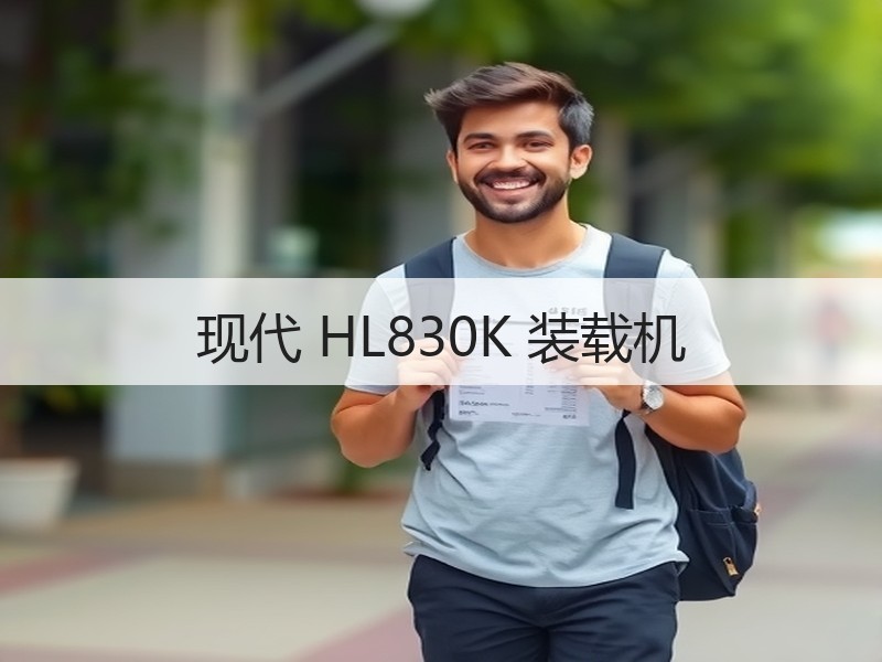 现代 HL830K 装载机