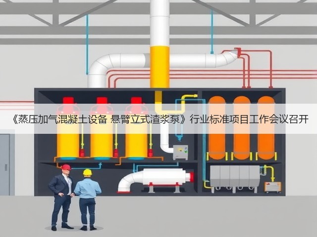 《蒸压加气混凝土设备 悬臂立式渣浆泵》行业标准项目工作会议召开(图2)
