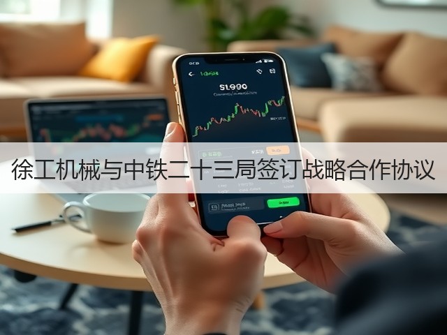 徐工机械与中铁二十三局签订战略合作协议(图3) 徐工机械与中铁二十三局签订战略合作协议(图3)