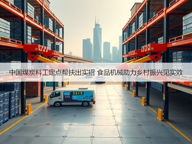 中国煤炭科工定点帮扶出实招 食品机械助力乡村振兴见实效(图1) 中国煤炭科工定点帮扶出实招 食品机械助力乡村振兴见实效(图1)