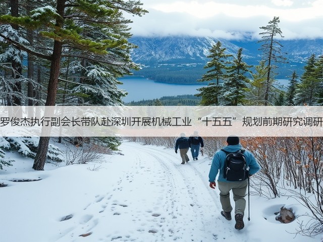 罗俊杰执行副会长带队赴深圳开展机械工业“十五五”规划前期研究调研(图1)