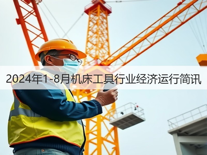 2024年1-8月机床工具行业经济运行简讯